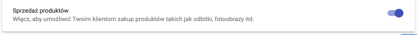 Jak włączyć sprzedaż dla istniejacych galerii