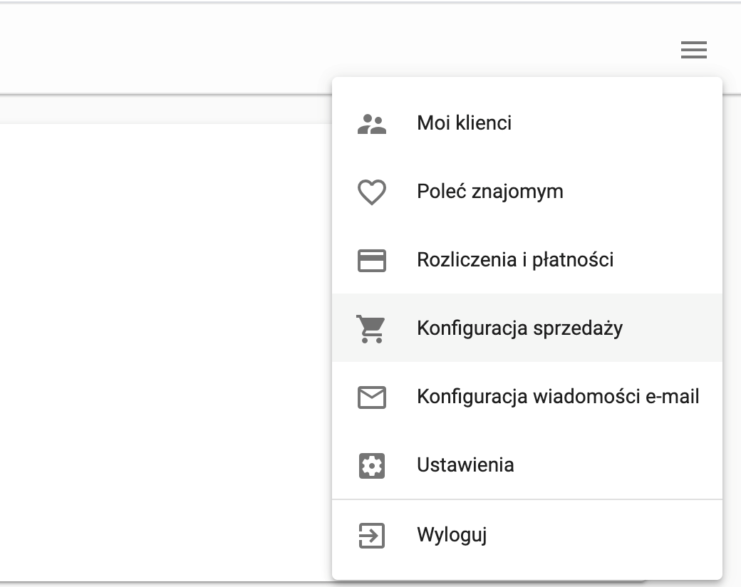 Gdzie skonfigurować sprzedaż
